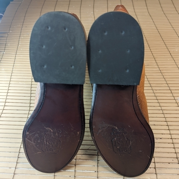 Dan Post men's sz 7.5D genuine exotic smooth Ostrich Cognac brown. Worn one time - Picture 12 of 12